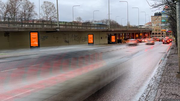 Ruoholahti Porkkalankatu G, F, E Westbound